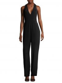 Black Halo - Jordan V-Neck Jumpsuit at Saks Fifth Avenue